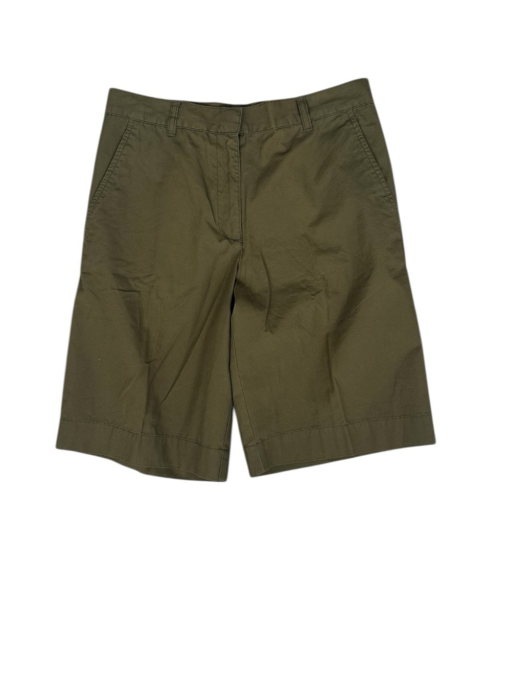 NEW ANN TAYLOR Women’s Olive Green Cotton Casual Shorts Size 4